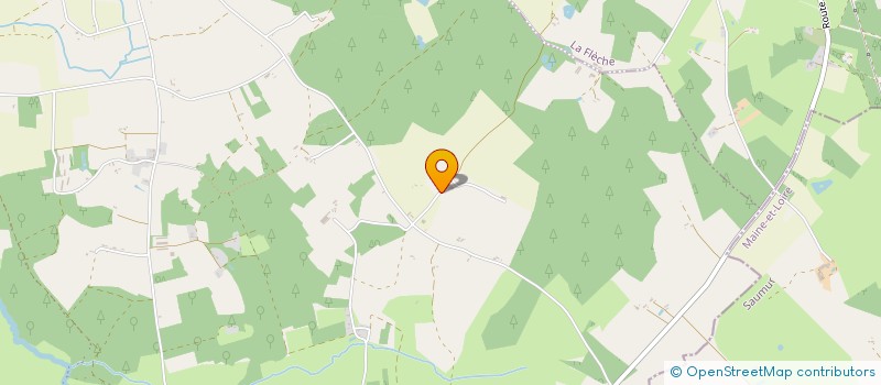 localisation de l'entreprise ASSOCIATION CRINS VERTS à BAZOUGES CRE SUR LOIR