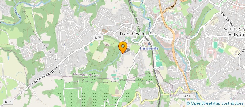 localisation de l'entreprise ASSOCIATION CRISTAL à FRANCHEVILLE