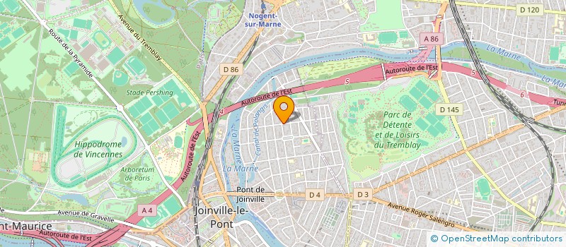 localisation de l'entreprise ASSOCIATION CRISTOLIENNE D'ECOLOGIE ET DE SOLIDARITE (A.C.E.S.O)  JOINVILLE-LE-PONT