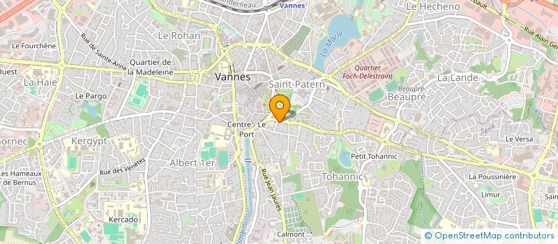 localisation de l'entreprise ASSOCIATION CROCUS à VANNES