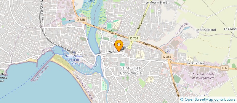 localisation de l'entreprise ASSOCIATION CROIX D OR à SAINT-GILLES-CROIX-DE-VIE