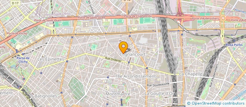 localisation de l'entreprise ASSOCIATION CROQUIS ASSOCIATION EUROPEENNE DES ARTS ET DES LETTRES  PARIS