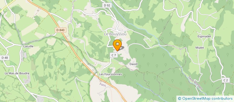 localisation de l'entreprise ASSOCIATION CUBITENISTE AHA  LABATHUDE