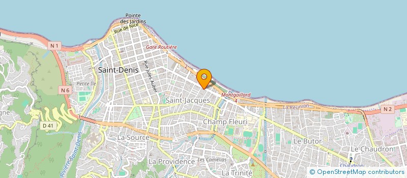 localisation de l'entreprise ASSOCIATION CUILLERES CARTABLES SANTE DES ENFANTS à SAINT-DENIS