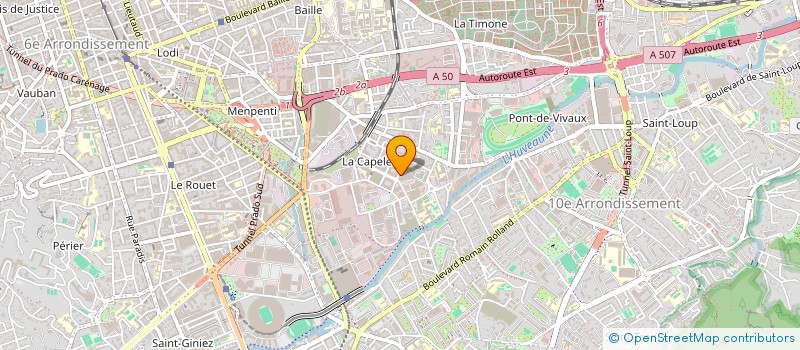 localisation de l'entreprise ASSOCIATION CULTUELLE ANNASR à MARSEILLE