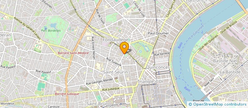 localisation de l'entreprise ASSOCIATION CULTUELLE ASSEMBLEE CHRETIENNE EVANGELIQUE à BORDEAUX