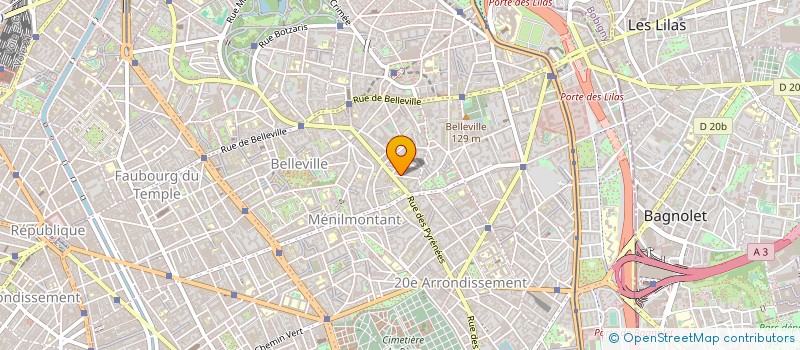 localisation de l'entreprise ASSOCIATION CULTUELLE DE L'EGLISE COPTE ORTHODOXE DE SAINTE MARIE ET SAINT MARC DE PARIS  PARIS