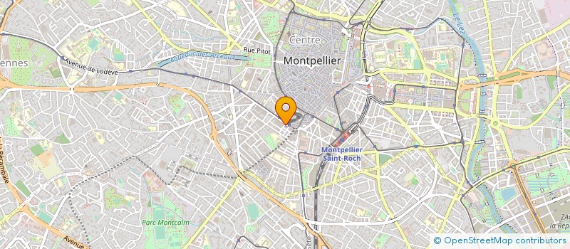 localisation de l'entreprise ASSOCIATION CULTUELLE DE L'EGLISE PROTESTANTE UNIE DE MONTPELLIER ET ALENTOURS  MONTPELLIER