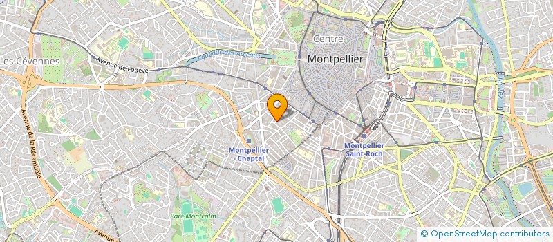 localisation de l'entreprise ASSOCIATION CULTUELLE DES HABOUS DE MONTPELLIER à MONTPELLIER