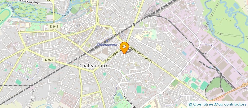 localisation de l'entreprise ASSOCIATION CULTUELLE DES MUSULMANS DE L'INDRE à CHATEAUROUX
