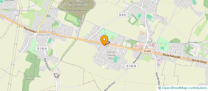 localisation de l'entreprise ASSOCIATION CULTUELLE ET CULTURELLE DES MUSULMANS DE MASNY  MASNY