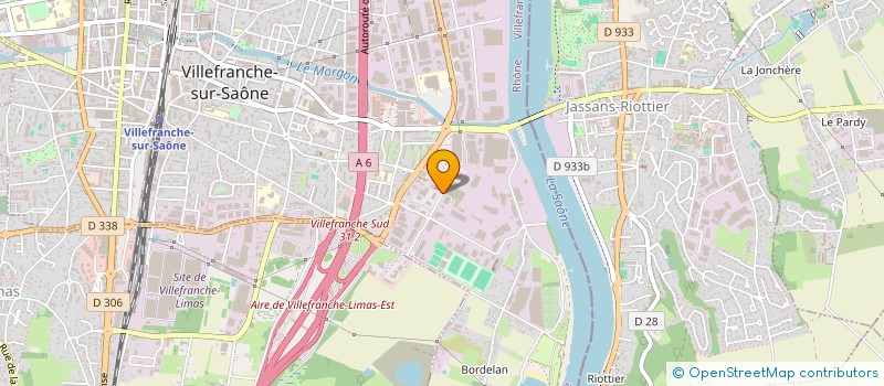 localisation de l'entreprise ASSOCIATION CULTUELLE ET CULTURELLE MAGHREBINE  VILLEFRANCHE-SUR-SAONE