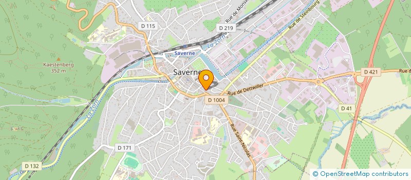 localisation de l'entreprise ASSOCIATION CULTUELLE FRANCO-MAGHREBINE DU PAYS DE SAVERNE  SAVERNE