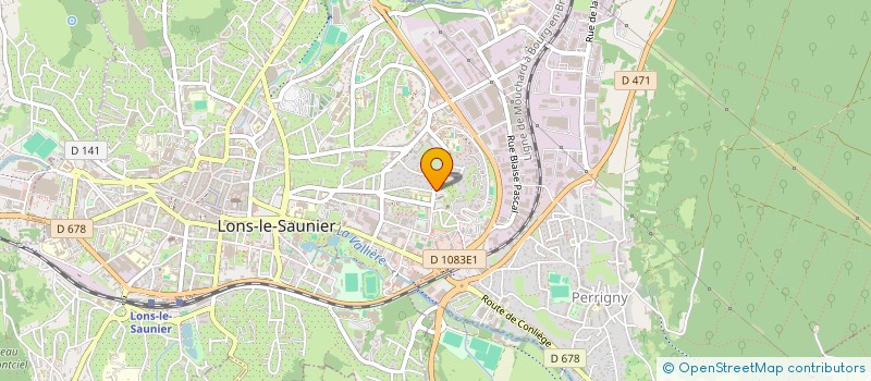 localisation de l'entreprise ASSOCIATION CULTUELLE FRANCO TURQUE LEDONIENNE à LONS-LE-SAUNIER
