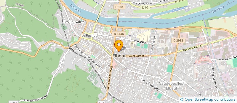 localisation de l'entreprise ASSOCIATION CULTUELLE ISLAMIQUE D'ELBEUF - MOSQUEE ANNOUR à ELBEUF