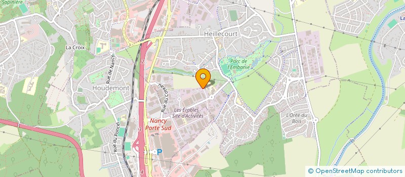 localisation de l'entreprise ASSOCIATION CULTUELLE LES TEMOINS DE JEHOVAH DE HEILLECOURT-VANDOEUVRE à HEILLECOURT