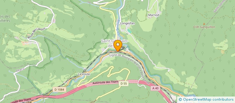 localisation de l'entreprise ASSOCIATION CULTUELLE TURQUE DE SAINT GERMAIN DE JOUX  SAINT-GERMAIN-DE-JOUX