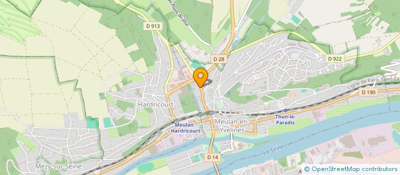 localisation de l'entreprise ASSOCIATION CULTURE ET LANGUE ARABE DE MEULAN  MEULAN-EN-YVELINES