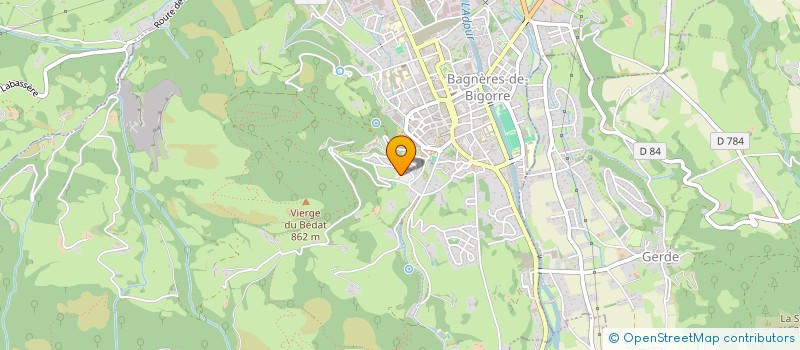 localisation de l'entreprise ASSOCIATION CULTURE ET LOISIRS à BAGNERES-DE-BIGORRE