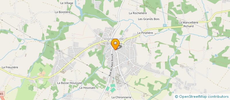 localisation de l'entreprise ASSOCIATION CULTURE ET LOISIRS à VIGNEUX-DE-BRETAGNE