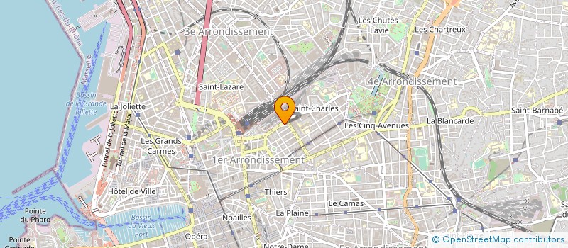 localisation de l'entreprise ASSOCIATION CULTURE ET SAVOIR RADIO EL GHORBA à MARSEILLE