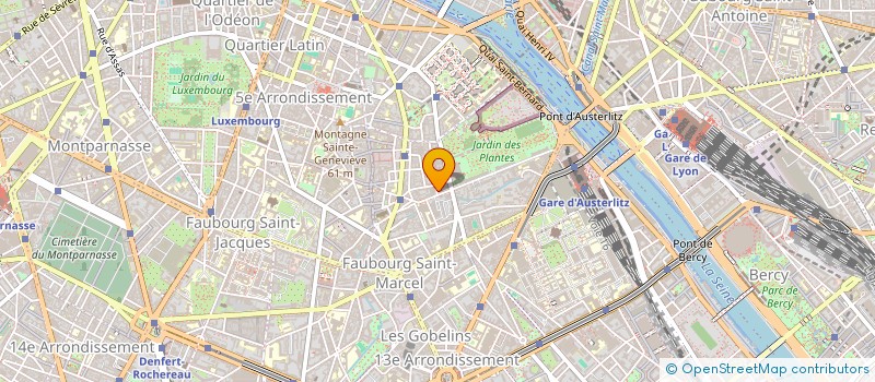 localisation de l'entreprise ASSOCIATION CULTURE ET VIE  PARIS