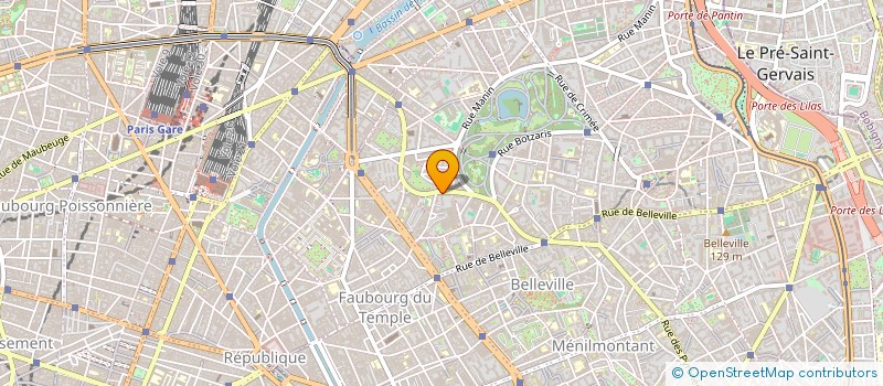 localisation de l'entreprise ASSOCIATION CULTURE EXPRESSION MOUVEMENT  PARIS