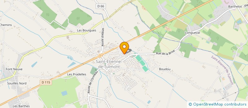 localisation de l'entreprise ASSOCIATION CULTURE POP 82  SAINT-ETIENNE-DE-TULMONT