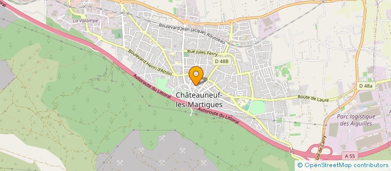 localisation de l'entreprise ASSOCIATION CULTURE SAINTE CECILE à CHATEAUNEUF-LES-MARTIGUES