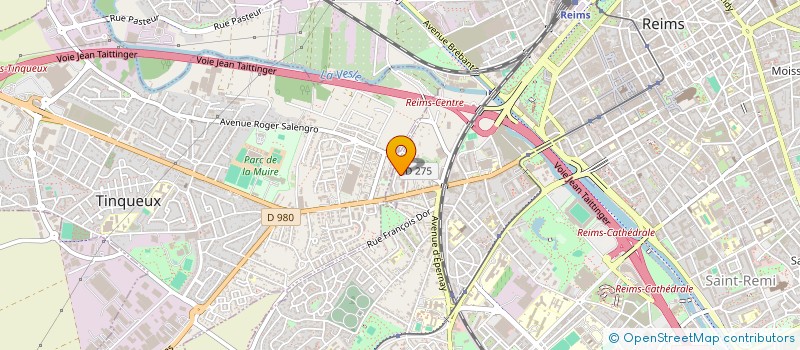 localisation de l'entreprise ASSOCIATION CULTUREL MUSIQUE D 'ORIENT  REIMS