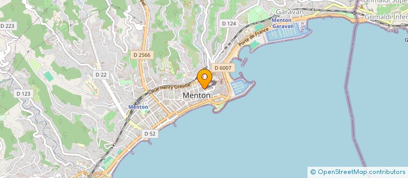localisation de l'entreprise ASSOCIATION CULTUREL SPORTIVE MENTONNAISE à MENTON