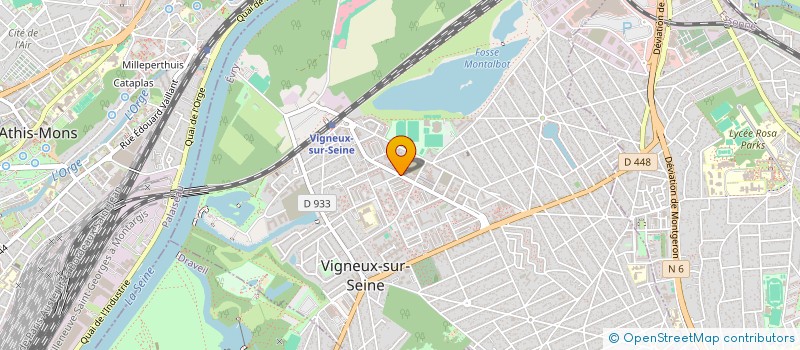 localisation de l'entreprise ASSOCIATION CULTURELLE ALIN SITOE à VIGNEUX-SUR-SEINE