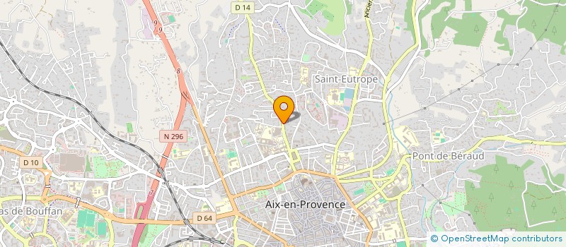 localisation de l'entreprise ASSOCIATION CULTURELLE ALTA  AIX-EN-PROVENCE