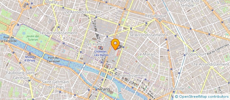 localisation de l'entreprise ASSOCIATION CULTURELLE AMIS DE LA QUINZAINE LITTERAIRE ET MAURICE NADEAU  PARIS