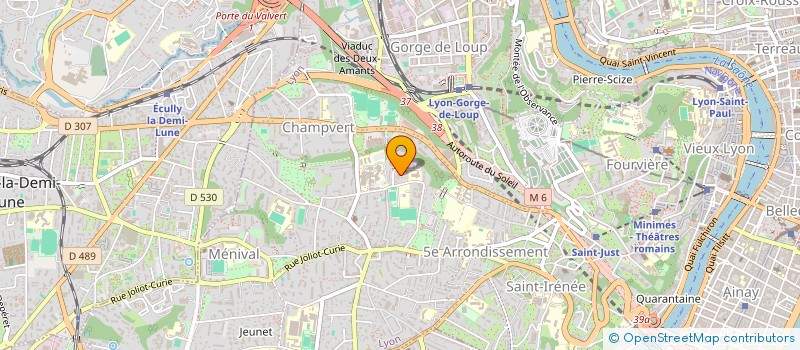 localisation de l'entreprise ASSOCIATION CULTURELLE ANJOUANNAISE RHONE ALPES (A.C.A.R.A) à LYON