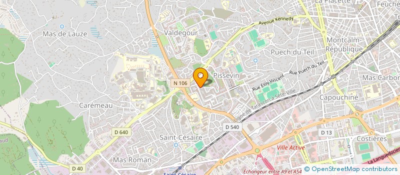 localisation de l'entreprise ASSOCIATION CULTURELLE ANTILLAISE BAY LANMEN  NIMES