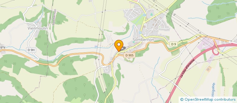 localisation de l'entreprise ASSOCIATION CULTURELLE ARTISTIQUE ET MUSICALE DE BLAISY-BAS  BLAISY-BAS