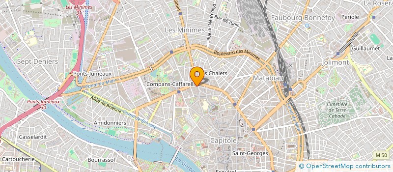 localisation de l'entreprise ASSOCIATION CULTURELLE ARTISTIQUE PEDAGOGIQUE EGALITAIRE à TOULOUSE