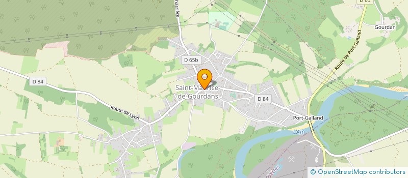 localisation de l'entreprise ASSOCIATION CULTURELLE ARTS ET LOISIRS DE SAINT MAURICE DE GOURDANS à SAINT-MAURICE-DE-GOURDANS