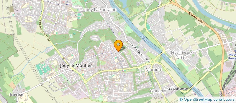 localisation de l'entreprise ASSOCIATION CULTURELLE AVICENNE DE JOUY LE MOUTIER à JOUY-LE-MOUTIER