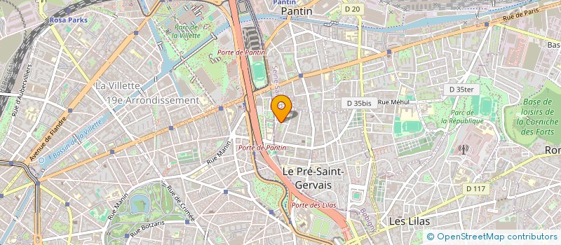 localisation de l'entreprise ASSOCIATION CULTURELLE AYLLU ECUADOR à LE PRE-SAINT-GERVAIS