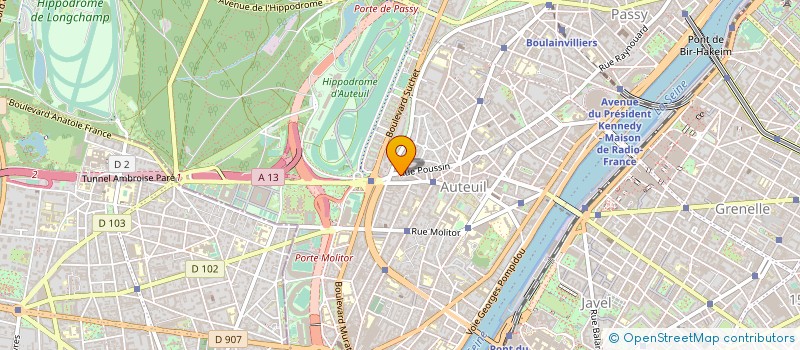 localisation de l'entreprise ASSOCIATION CULTURELLE CHAMPAGNE ARGONNE  PARIS