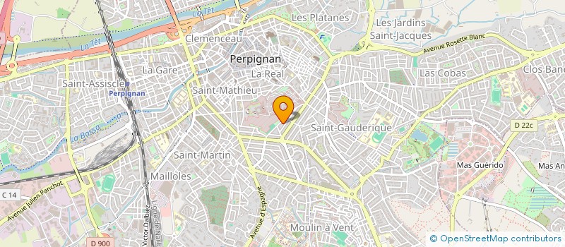 localisation de l'entreprise ASSOCIATION CULTURELLE CITOYEN PERPIGNAN  PERPIGNAN