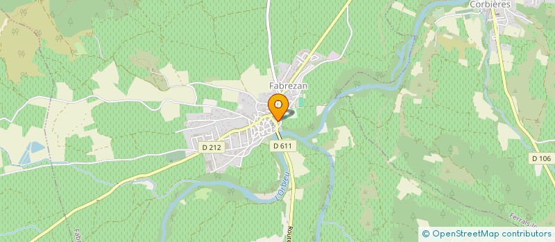 localisation de l'entreprise ASSOCIATION CULTURELLE COMPAGNIE PEAU&PO  FABREZAN