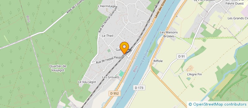 localisation de l'entreprise ASSOCIATION CULTURELLE CULTURE VOX  BLOIS