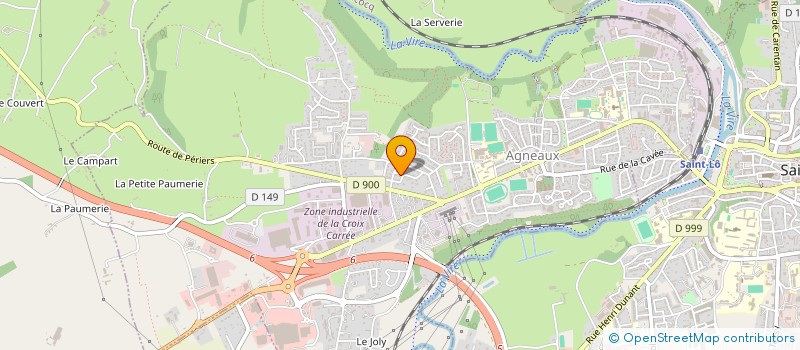 localisation de l'entreprise ASSOCIATION CULTURELLE D'AGNEAUX  AGNEAUX