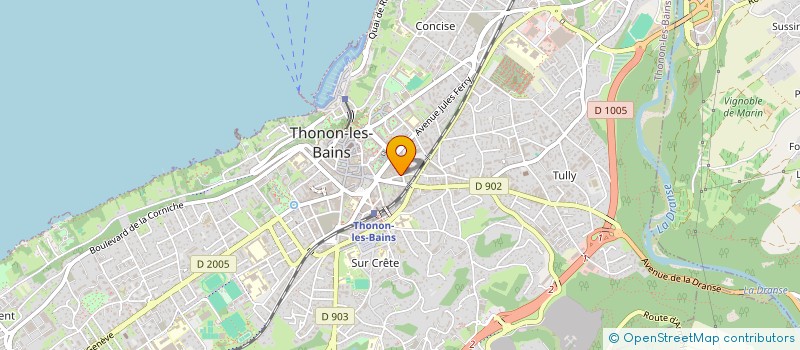 localisation de l'entreprise ASSOCIATION CULTURELLE D'AIDE A LA PRODUCTION AUDIOVISUELLE ET CINEMATOGRAPHIQUE à THONON-LES-BAINS