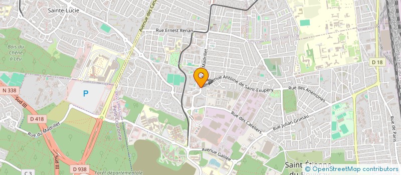 localisation de l'entreprise ASSOCIATION CULTURELLE DE BIENFAISANCE DE ROUEN  SAINT-ETIENNE-DU-ROUVRAY