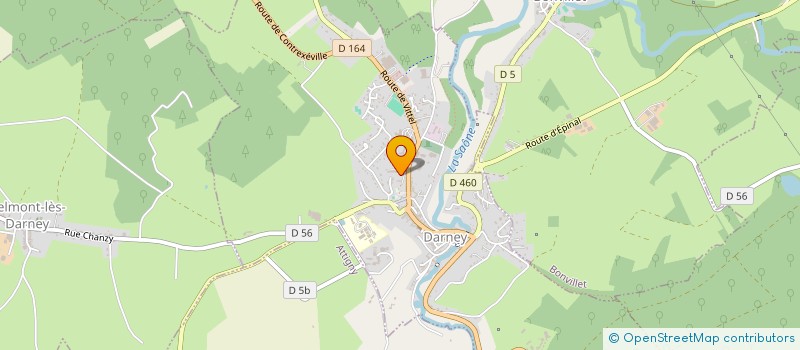 localisation de l'entreprise ASSOCIATION CULTURELLE DE L ECOLE DE DARNEY  DARNEY