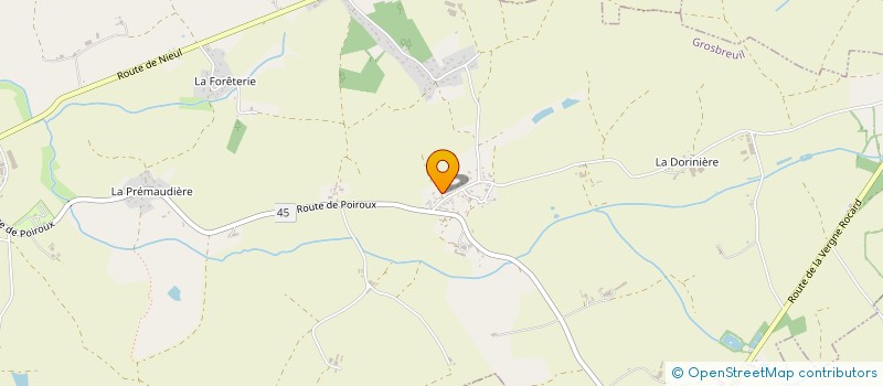localisation de l'entreprise ASSOCIATION CULTURELLE DE L'EMERIERE à GROSBREUIL
